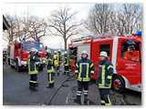 Mehrere Feuerwehren wurden zum Brandort nach Wehrendorf gerufen.